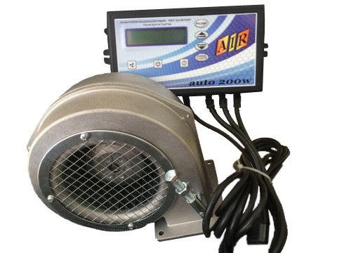 Комплект регулятор температури MPT Air logic + Турбіна Комплект автоматики фото