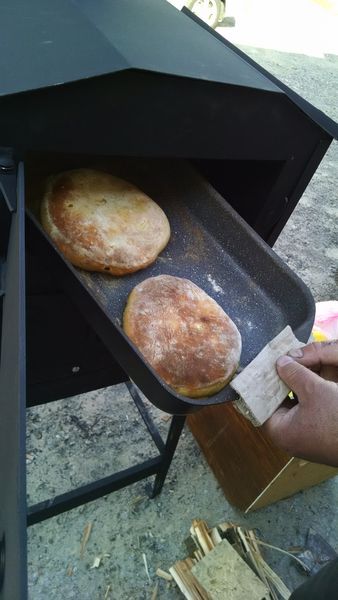 Піч мангал для барбекю, піци, хліба на дровах baker фото