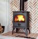 Печь на дровах Dovre 760 CB/E10 глянцевый черный эмаль - 11 кВт 760 GM/Е10 эмаль фото 3