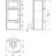 Каминофен на дровах Hark 44 BGT ECOplus RUA (облицовка керамика) 30176 фото