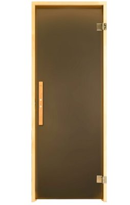 Стеклянная дверь для сауны Tesli Lux Sateen RS 1900 х 700 11573 фото