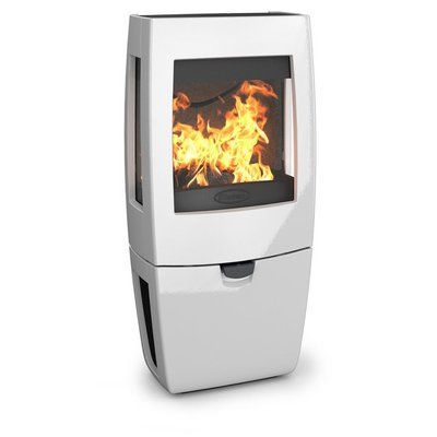 Чугунная печь Dovre Sense 403/E12 белая эмаль - 9 кВт Sense 403/E12 эмаль фото