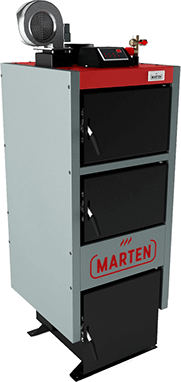 Твердотопливный котел Marten Comfort MC -40 кВт COMFORT MC -40 КВТ фото