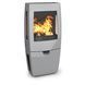 Чугунная печь Dovre Sense 403/E14 светло серая эмаль - 9 кВт Sense 403/E14 эмаль фото 1