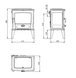 Чугунная угольная печь Dovre TAI 45C- 9 кВт Dovre TAI 45C фото 8
