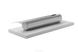 Біокамін Globmetal Stainles з нержавіючої сталі, білий Stainles белый фото 2