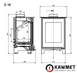 Чавунна піч KAWMET Premium Harita (4,9 kW) KAWMET Premium Harita   фото 3