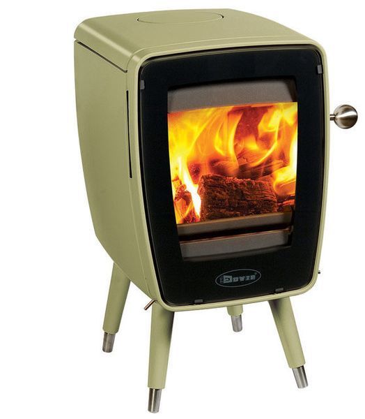 Чугунная печь Dovre Vintage 30/E9 эмаль оливковый зеленый - 5 кВт Vintage 30/E9 эмаль фото