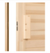 Двері дерев’яні для сауни і лазні Tesli Глуха Зебра 1900 х 700 11625 фото 3
